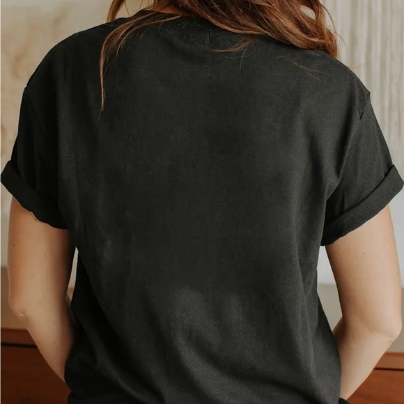 Cat ROCK N ROLL Funny Band Tee 100% Cotton Black T-Shirt Women’s | Unisex Sized‎ - Picture 3 of 12